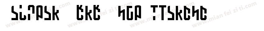 Martian Mono SemiExpanded字体转换